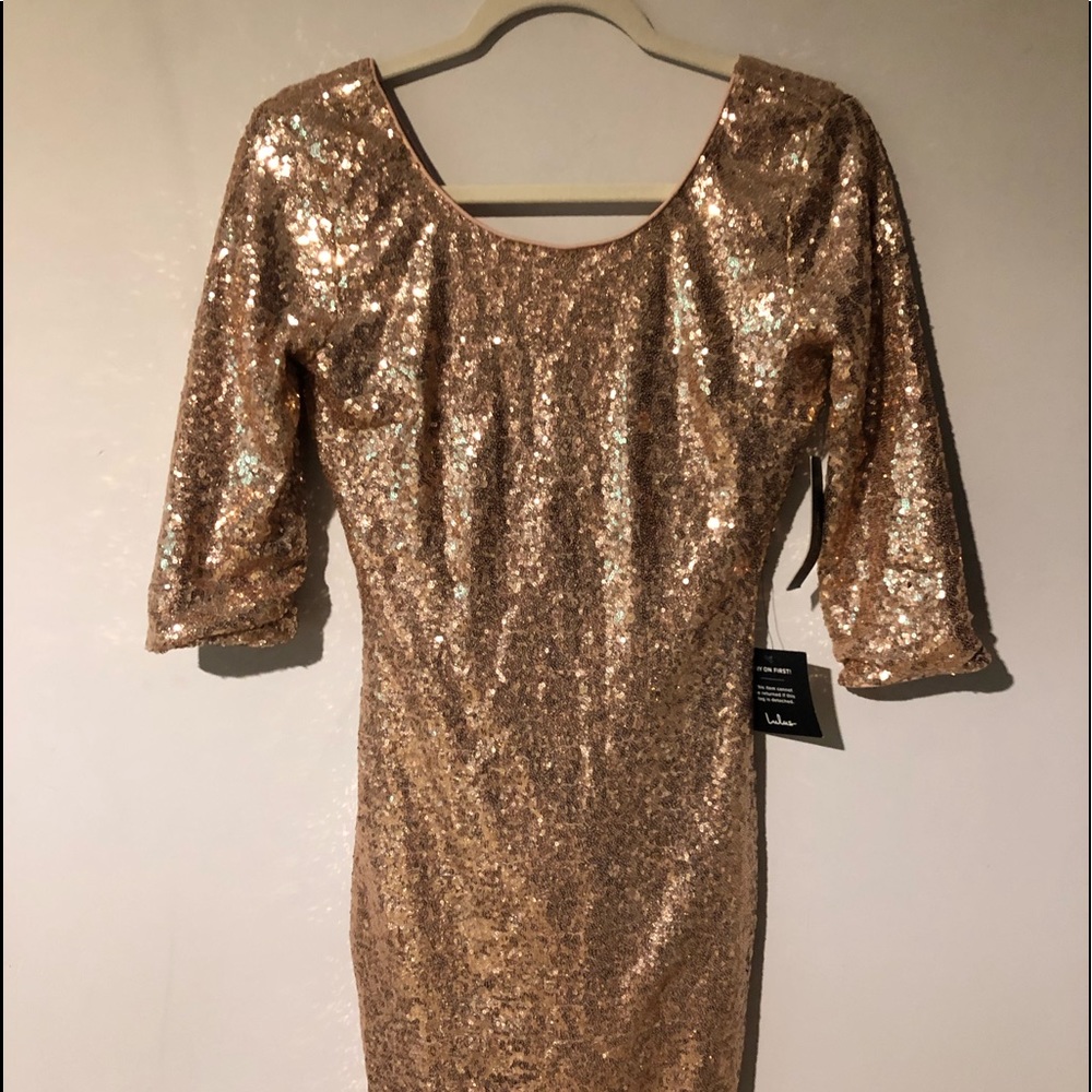 sequin dress